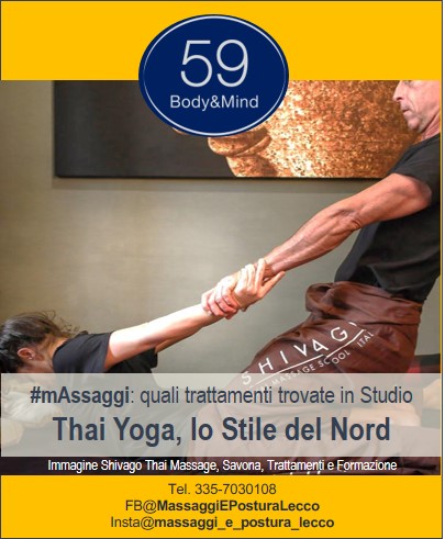 Massaggio Thai Yoga, stile del Nord