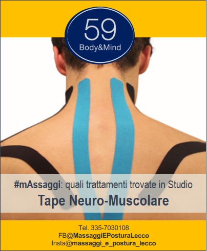 Taping, applicazione tape Neuromuscolare